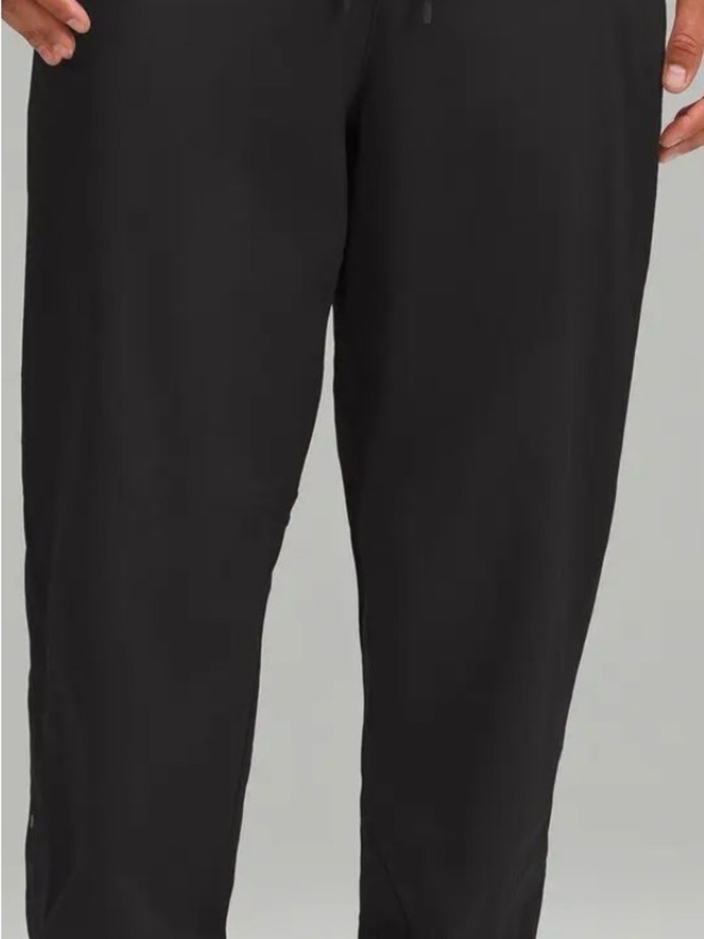 lululemon athletica Men’s Black Snap-Waist Joggers - Picture 6 of 16